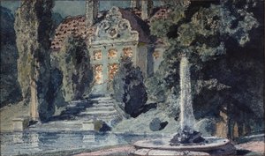 Décor préparatoire pour l