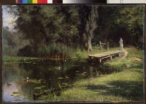 Étang envahi - Vasilij Dmitrievich Polenov