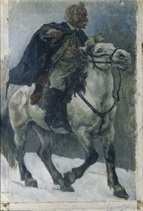 Alexandre Souvorov à cheval, 1897-1898 - Vasilij Ivanovic Surikov