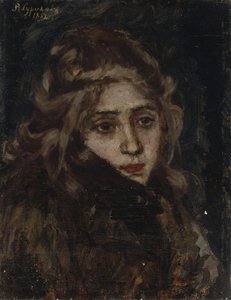Princesse Maria Alexandrovna Menchikova. Étude pour Menchikov à Berezov, 1882 - Vasilij Ivanovic Surikov