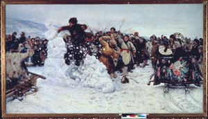 Tempête de la forteresse de neige