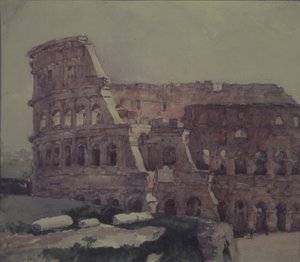 Le Colisée à Rome - Vasilij Ivanovic Surikov