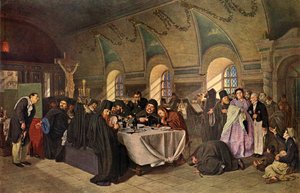 Un repas au monastère, 1865-1875, 1939