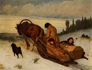 Accompagnant les morts, 1865, 1965 - Vasily Perov