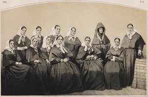 Les infirmières de la Commune de Krestovozdvizhenskaya, 1854 - Georg Wilhelm Timm