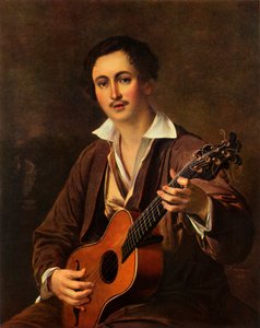 Le Guitariste, 1820s, 1965 - Vasily Tropinin