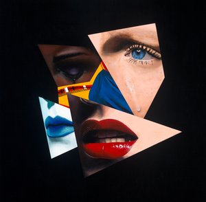 Invisible Me, 2015 (Acrylique sur panneau de bois)