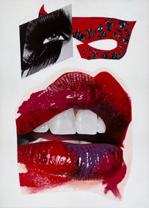 Ruban dans ses yeux, 2014 (acrylique)