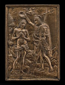 Le Baptême dans le Jourdain - Venetian 16th Century