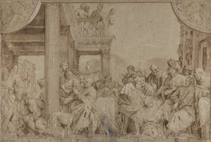 Le Christ dans la maison de Simon - Veronese