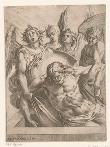 Anges avec le corps du Christ - Vespasiano Strada