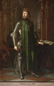 Portrait du roi Jean Ier de Castille - Vicente Arbiol y Rodríguez