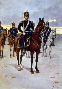 Officier de grenadiers montés de l