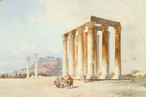 Temple de Zeus avec l