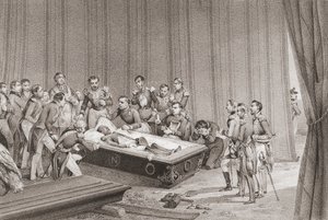Le corps de Napoléon - Victor (after) Adam