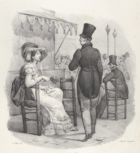 Chap. IV: Elle me regarde! Dieu quel bonheur!, 1824 - Victor Adam