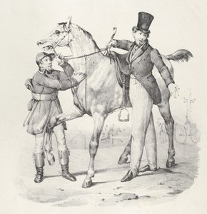 Chap. VI : Je ne pouvais pas aller à pied, 1824 - Victor Adam