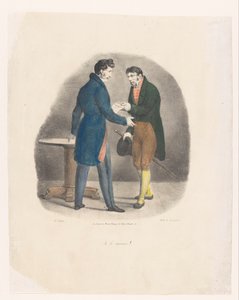 Jeune homme recevant une lettre