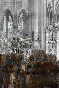 Affaire des possédés de Loudun vers 1630 : les nonnes ursulines possédées lors d