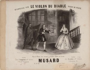 Quadrille pour Le Violon du Diable par Cesare Pugni