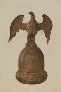 Pommeau de mât de drapeau - Victor F. Muollo
