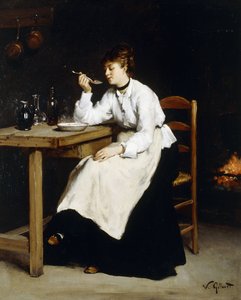 Près du feu - Victor Gabriel Gilbert