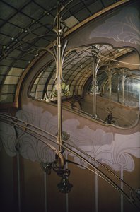 Détail du plafond - Victor Horta