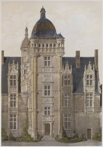 Château de Saint-Ouen, Mayenne, illustration de 