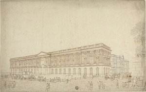 La colonnade du Louvre - Victor Jean Nicolle