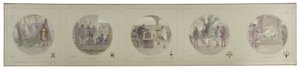 Esquisse pour la galerie Lobau de l