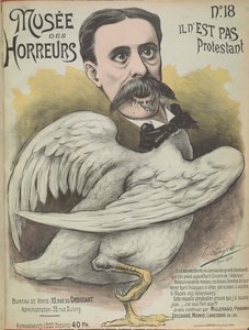 ZOLA : [AFFAIRE DREYFUS] Musée des horreurs - Affiche originale