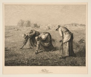Les glaneuses - Victor Louis Focillon
