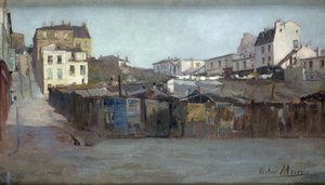 Boulevard de la Villette, en face de la rue Vicq-d