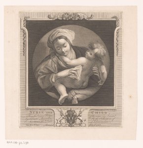 Femme avec enfant - Victor Marie Picot