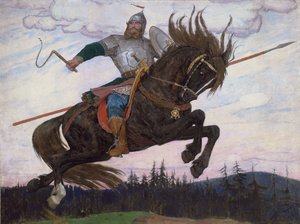 Un Bogatyr, 1920 - Victor Mikhailovich Vasnetsov
