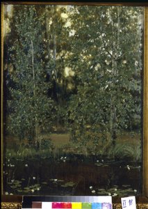 Étang dans Akhtyrka (ou Okhtyrka, Ukraine) - Victor Mikhailovich Vasnetsov