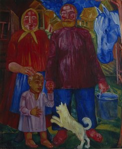 La famille des Serednyaks, 1929 - Victor Nikandrovich Palmov