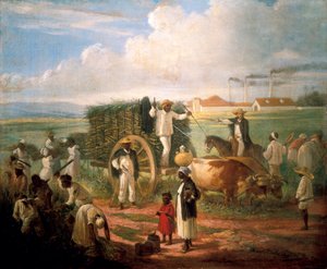 Récolte de roseaux - Victor Patricio de Landaluze
