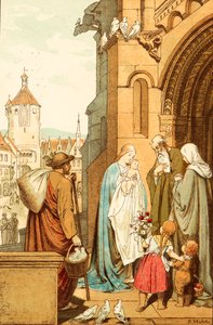 Le Christ amené à Jérusalem - Victor Paul Mohn