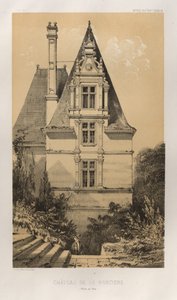 Architecture Pittoresque ou Monuments des XVeme et XVIeme Siecles: Chateaux De France des XV et XVI Siecles: Pl. 37, Château De La Ranciere (Maine et Loire) - Victor Petit