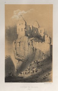 Pl. 30, Château de Crussol Drôme, 1860 - Victor Petit