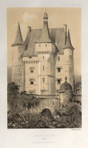 Pl. 52, Château De Fay Maine, 1860