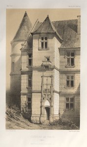 ...Pl. 62, Château De Folin Yonne, 1860 - Victor Petit