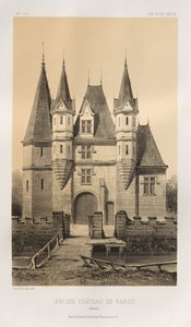 Pl. 88, Ancien Château de Barou Calvados, 1860