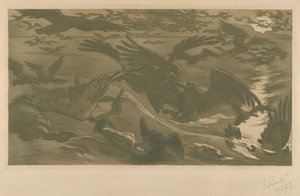 Oiseaux de proie - Victor Prouvé