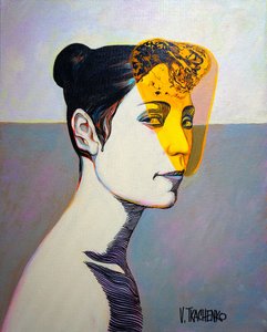 Profil abstrait d