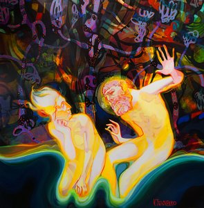 Personnages spirituels rayonnants