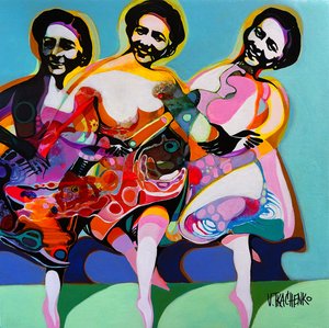 Des danseuses pleines de vie