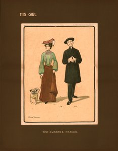 Sa fille, La prière du curé - Victor Venner