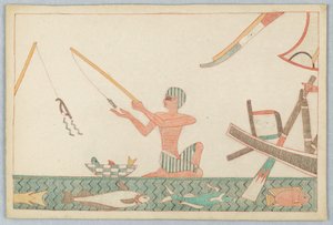Le Petit Poisson et le Pêcheur, Illustration des Fables d